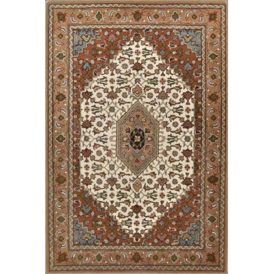 Machine Washable Straw Geometric Ethnic Pattern Decorative Rug