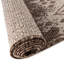 Tapis intérieur / extérieur brun / brun clair en polypropylène tissé à la machine 9 pi 10 po x 13 pi Brison-1846012540