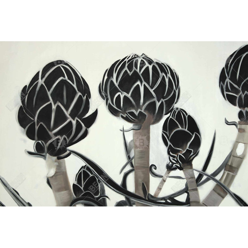 "Artichauts" sur toile