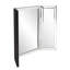 Miroir de coiffeuse à trois volets Piscitelli