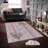 Luxurious Woven Area Rug, 5.9 x 9.2 ft, 100% Polyester, Antibacterial | Non-Slip PVC Felt Dot Underside, 0.3 in Pile Height | Machine Washable, 3D Digital Print, Perfect for Living Room & Bedroom Décor-1845633045