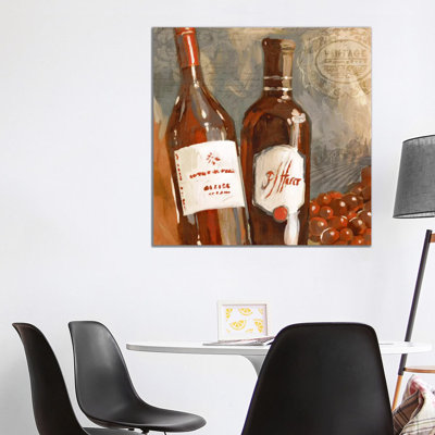 Red Wine I 1 Piece Wrapped Canvas Wall Art