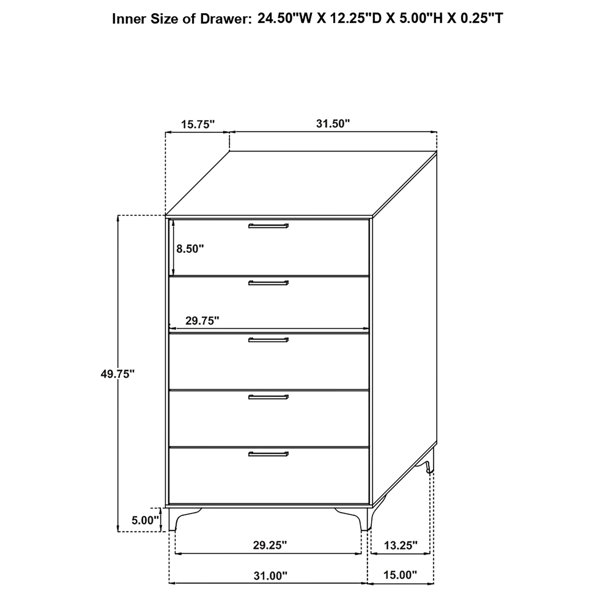 Dimensions du produit