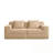 Loveseat with Throw Pillows and Deep Seat-839436863