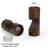 Wooden Unity Heart Tealight Candle Holder Set