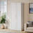 71‘’ H Storage Cabinet, Large Capacity Wardrobe, Wooden Storage Unit-1278331800