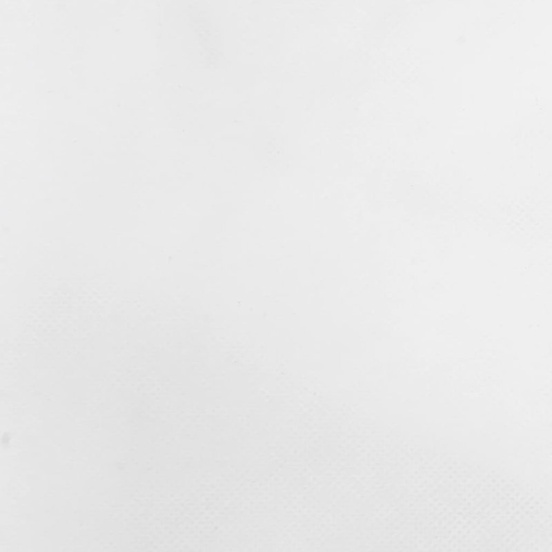 Birce Plant Fleece Cover, White