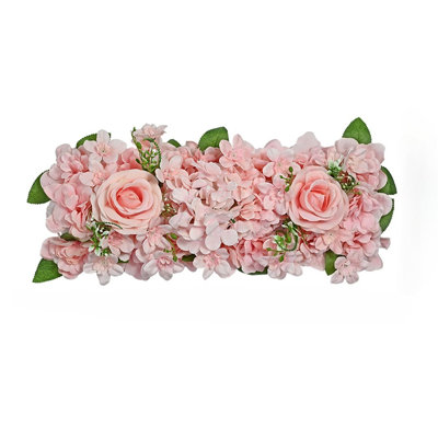 Arches de mariage, décorations florales de centre de table de fleurs artificielles de 19,7 pouces pour décor de fête de mariage