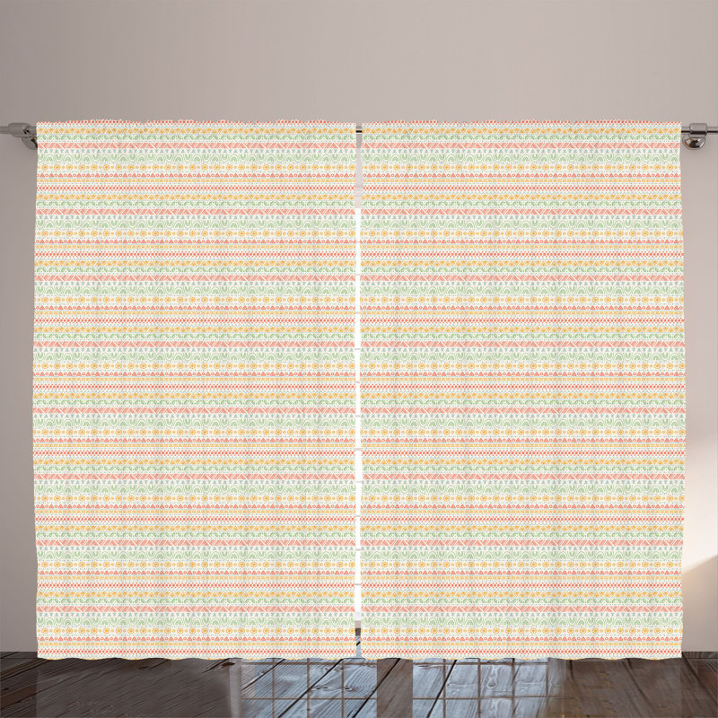 Polyester Standard Curtain Pair