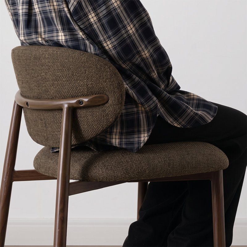 Tabouret de bar 25,5 po, Brun