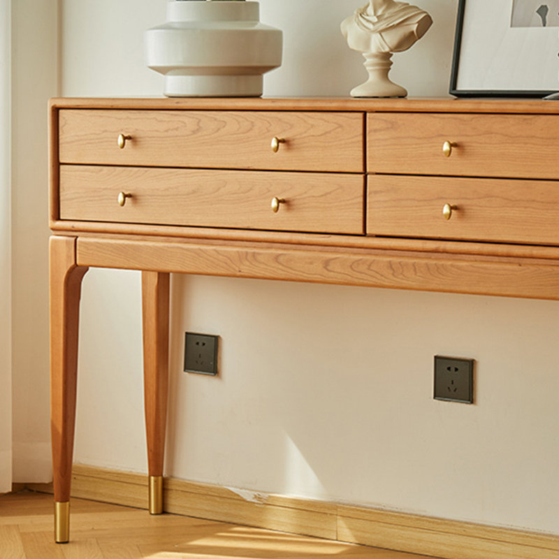 Console moderne de style nordique,  H 35,4 po x l 54,3 po x P 13,8 po