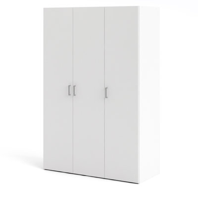 Cassandry 3 Door Manufactured Wood Wardrobe