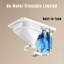 Toilette bidet avec réservoir intégré, conception carrée, télécommande, chasse d'eau automatique, siège chauffant, lavage féminin, capteur de pied intelligent gris mat, eau chaude instantanée, mémoire utilisateur, fonctions de nettoyage multiples