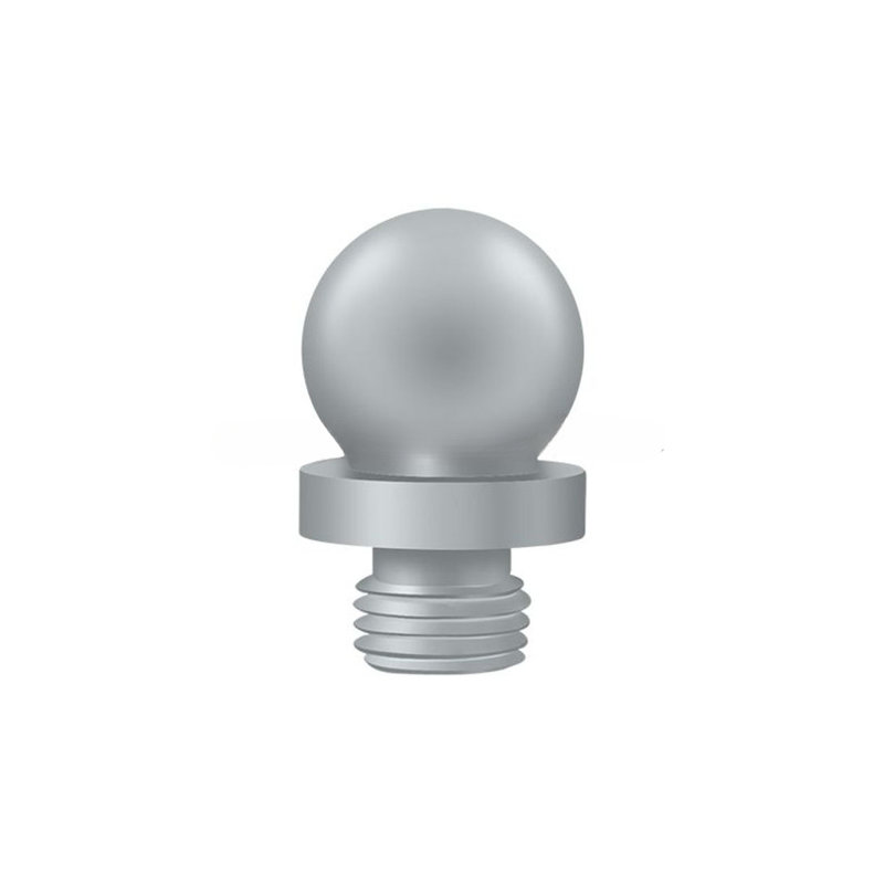 Embout sphérique Deltana DSBT26D; Finition chrome satiné, Chrome brossé