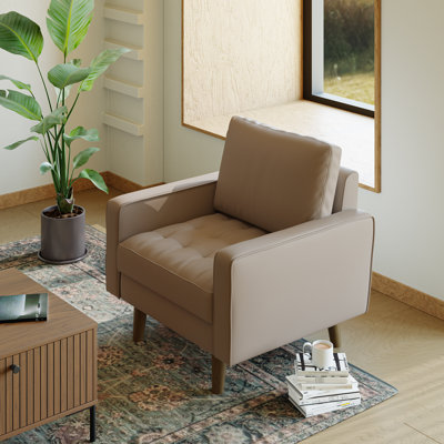 Fauteuil d'appoint Mid-Century Statura