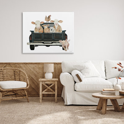 " Farm Animals In Truck " by Cindy Jacobs