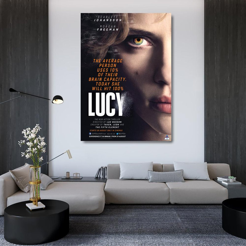 Lucy, 48" H x 34" W