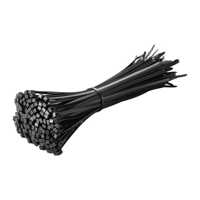 1000 Pack Heavy Duty Nylon Cable Zip Ties, 12-Inch High Tensile Strength Wire Management Straps