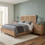 Weekender Sand Dune 4 Piece King Bedroom Set W/Dresser Mirror-2029041433-2029041435