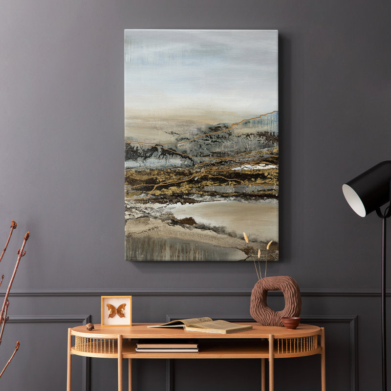 Voyage annuel - Cavas enveloppés de galerie, H 48 po x l 32 po