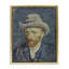 «Van Gogh Portrait with Hat», art mural sur toile flottante par one1000paintings-749625160-745084034