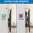 Mount-It Heavy-Duty Tilt TV Wall Mount with Low Profile For Up to 80 in., 175 Lbs. Weight Capacity