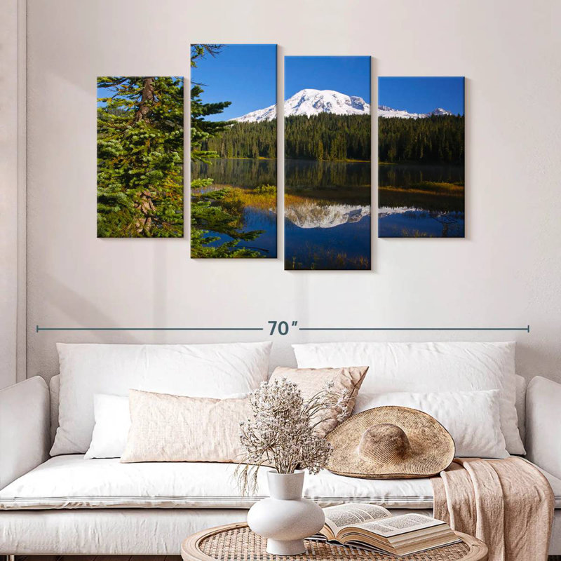 Alvord, mont Rainier en automne, H 32 po x l 52 po
