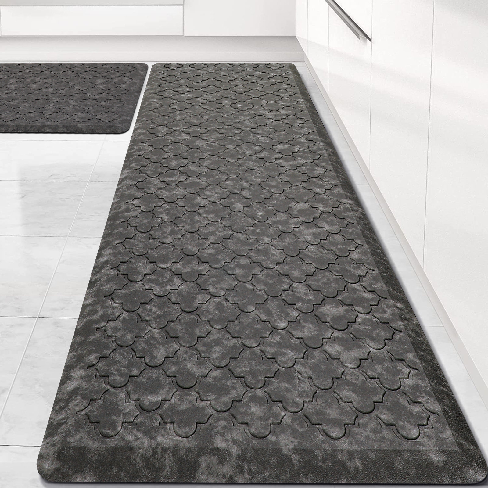 UNIMAT Commercial Kitchen Mat – 1/2" Thick Anti-Fatigue Rubber, 39" X 58.5", Red, With Drain Holes & Non-Slip Backing