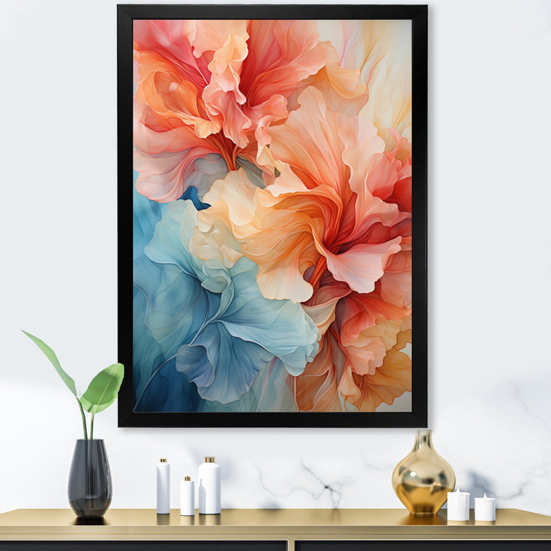 Gwennetta Metamorphic Dance, reproduction d'art sur toile encadrée, Cadre noir, H 20 po x l 12 po x P 1 po