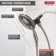 Pomme de douche double avec douche® multi-fonctions