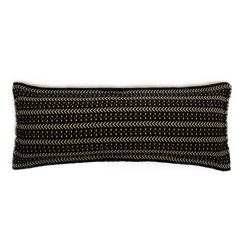 Coussin en coton Geto, H 18 po x l 54 po