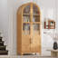 Grand garde-manger arqué 71 "avec tablettes de porte 71"-1236565091