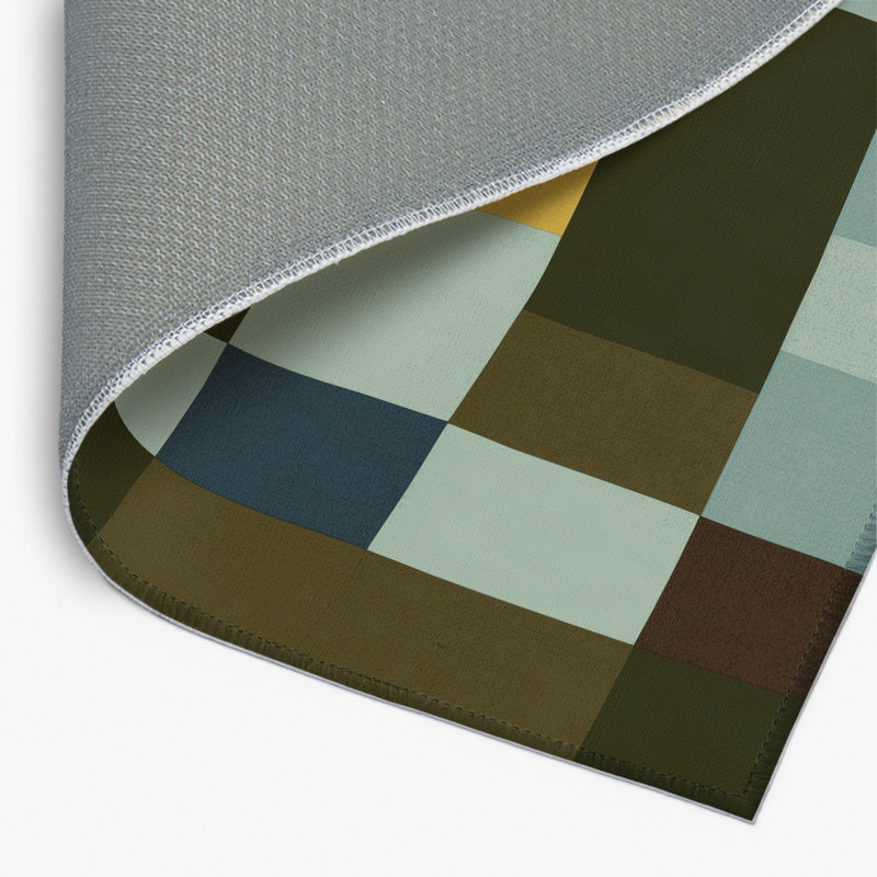 Tapis intérieur et extérieur Modular Meadow, Rectangle 1 pi 6 po x 2 pi 6 po