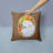 Outdoor Reversible Throw Pillow