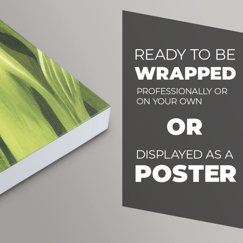 Blades of Grass I - Impression sur toile seulement - NON-CADRE, H 60 po x l 40 po