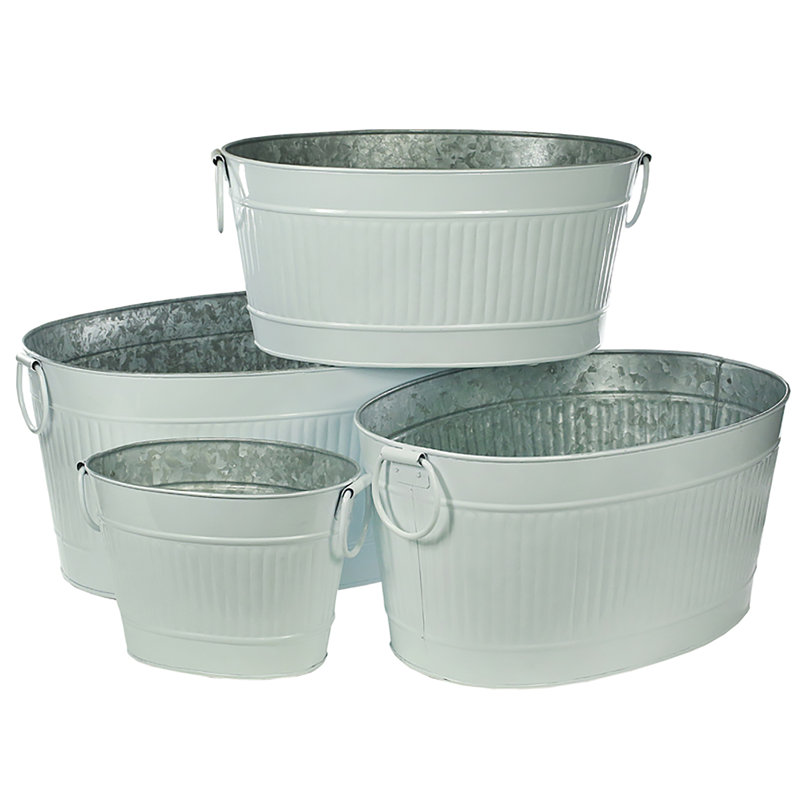 Tommy Metal Pot Planter