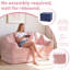 Canapé-lit 2 en 1 convertible en méridienne Comfy Bean Bag-1045223320-1045223324