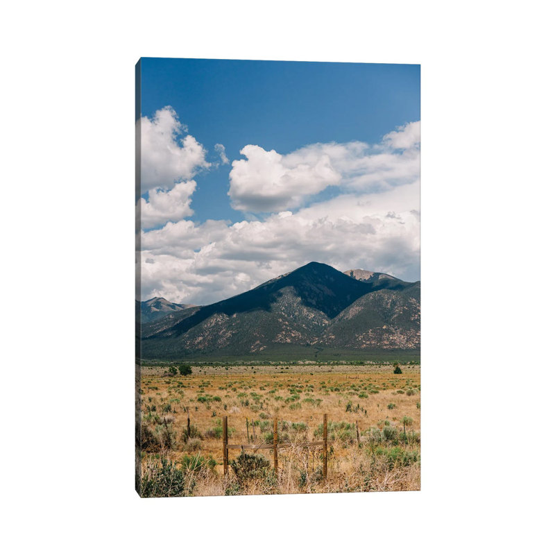 Taos Mountains II by Bethany Young - Print on Canvas, 30.48cm H x 20.32cm W x 1.91cm D, Wrapped Canvas
