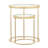 Shinde Glass Top Nesting Tables