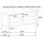 Commode 6 tiroirs Lise cacao foncé