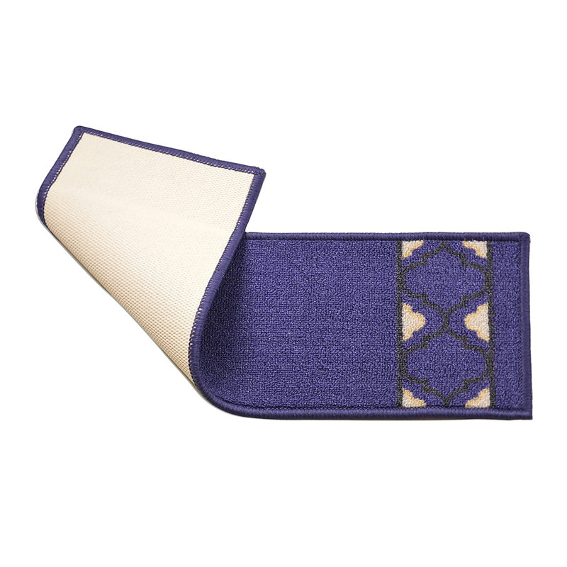 Tapis d'escalier en coton Veyo, Rectangle 9 po x 36 po