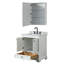 Ensemble de meuble-lavabo simple 30 "avec miroir Deborah-97689333-97689328