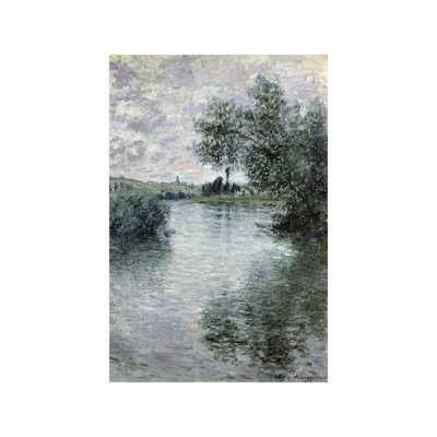 The Seine At Vetheuil, 1879 by Claude Monet - Painting on Canvas