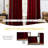 Velvet Curtains Thermal Insulated Sound Reducing Heavy Matt Heat & Chill Resistant Drapes for Home Decoration, 2 Panels-1027825619-1027825582