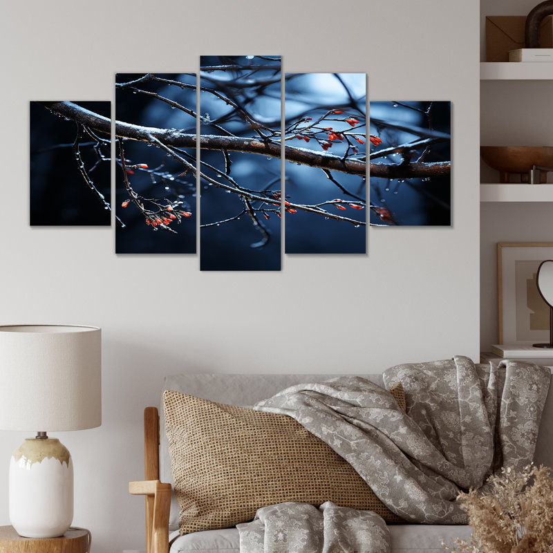 Ensemble d'art mural multipanel, paysage d'hiver