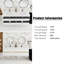 Meuble-lavabo mural avec lavabo l 70,87 po x P 19,69 po x H 22,44 po-1523873384
