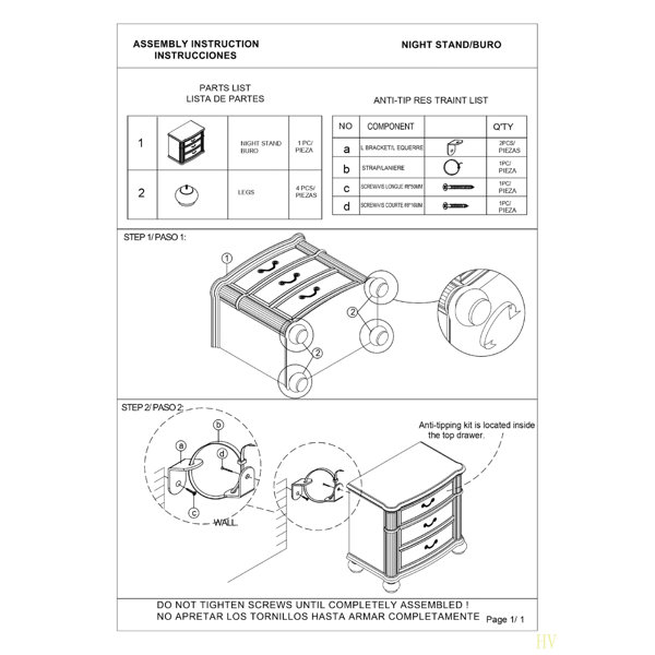Dimensions du produit