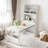 Buffet With Hutch And Foldable Dining Table, Storage Shelves, Side Hooks And A Cabinet With Sliding Doors