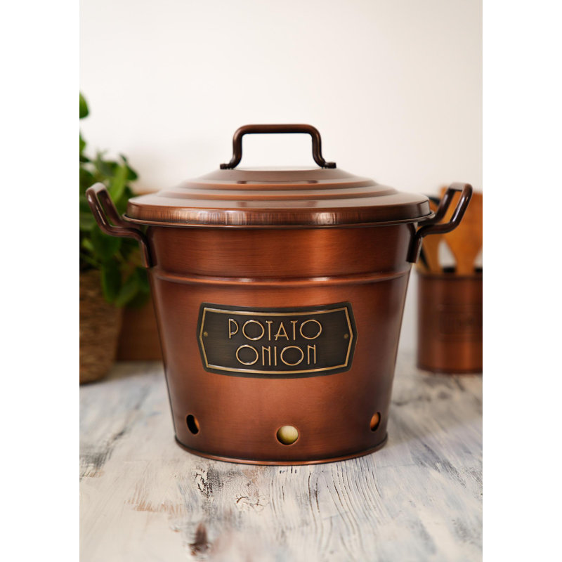Amritpal Food Storage Container, Copper