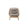 Strington Teak Patio Chair with Cushions